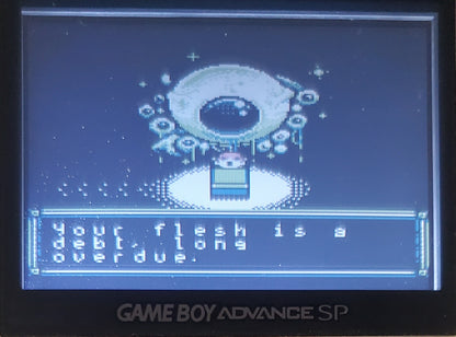 Deadeus Gameboy GB Video Game Catridge 2019 Home Brew