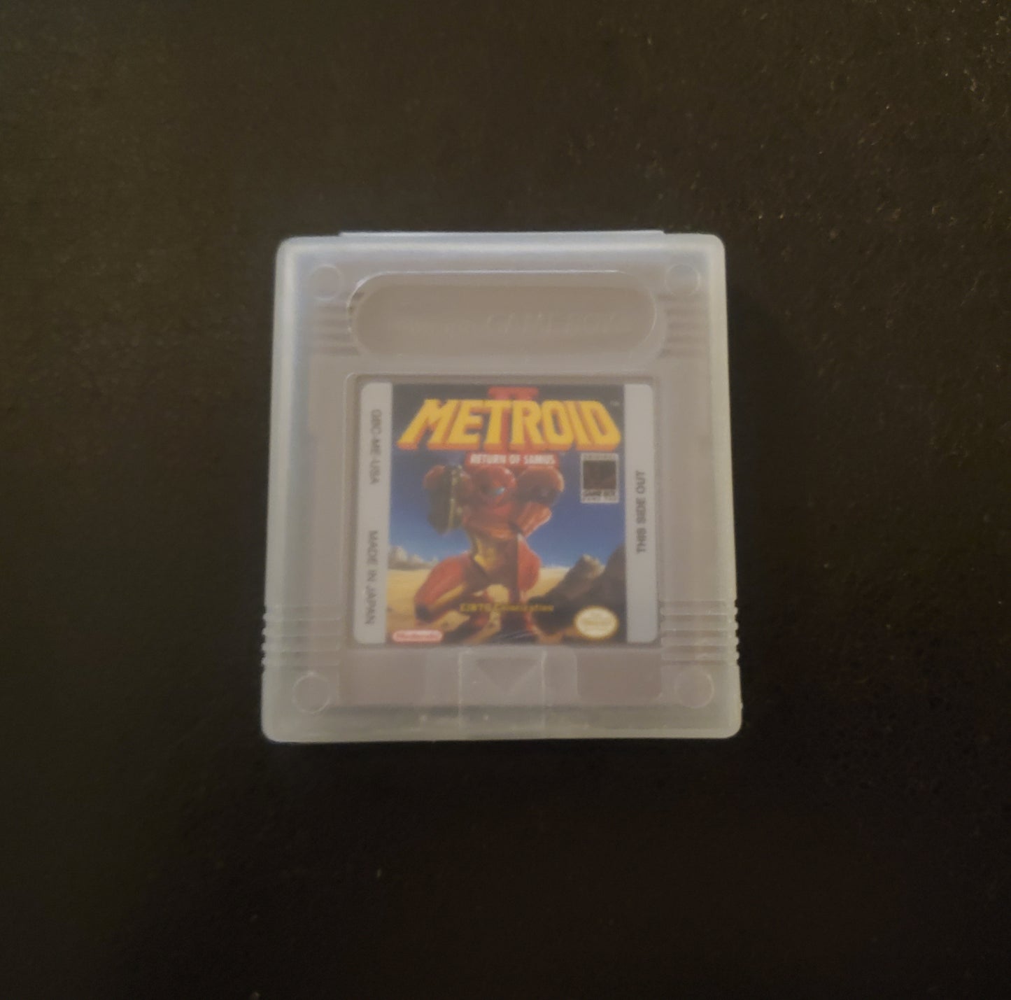 Metroid 2 The Return of Samus Gameboy GB Video Game Catridge 1991