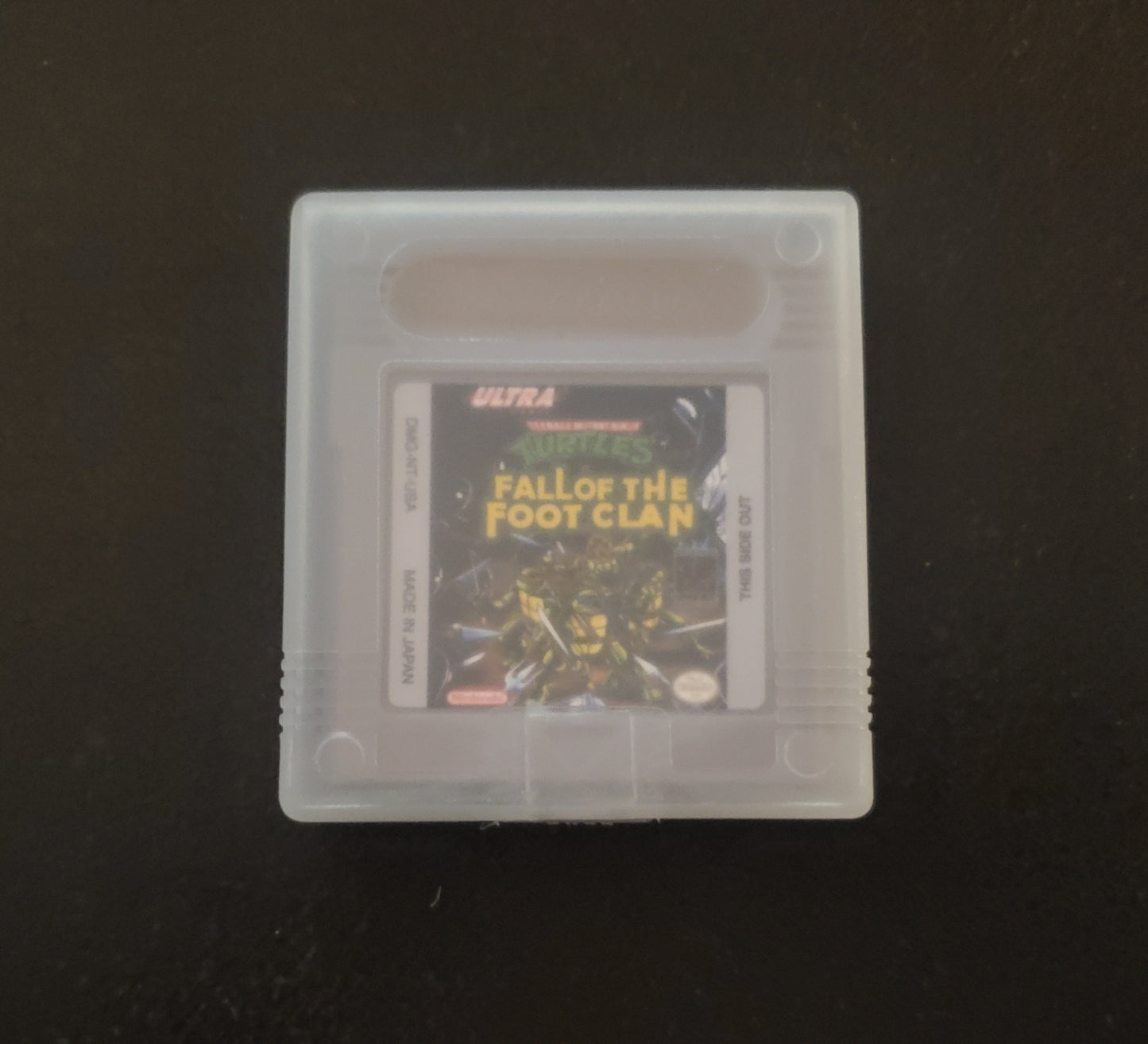 TMNT Fall Of The Foot Clan GB Video Game Catridge Gameboy 1990
