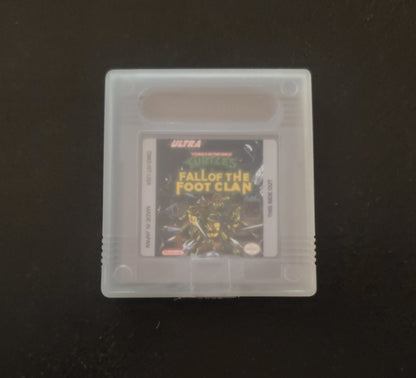 TMNT Fall Of The Foot Clan GB Video Game Catridge Gameboy 1990