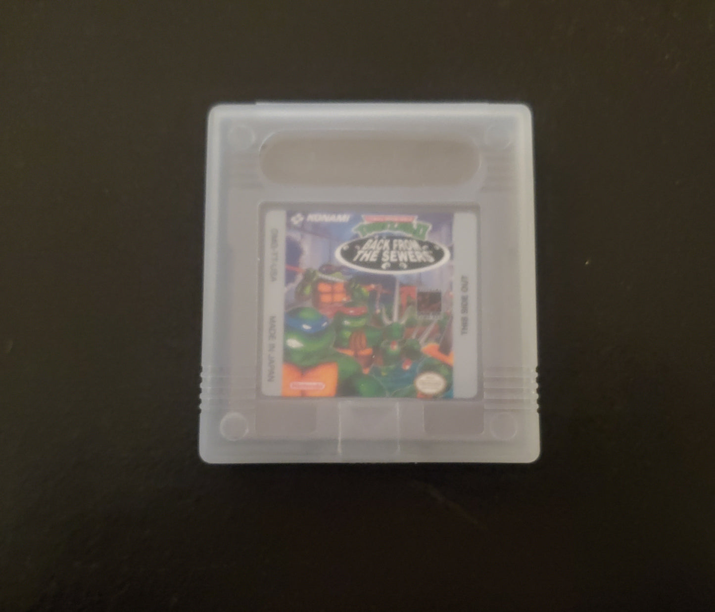 TMNT 2 Back From the Sewers GB Video Game Catridge Gameboy 1991