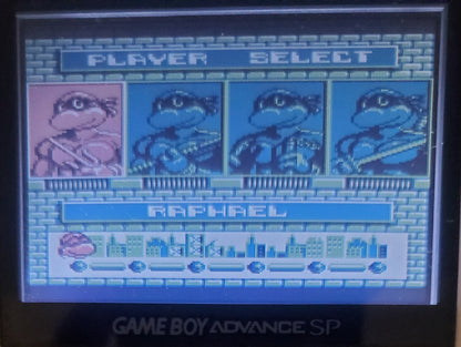 TMNT 2 Back From the Sewers GB Video Game Catridge Gameboy 1991