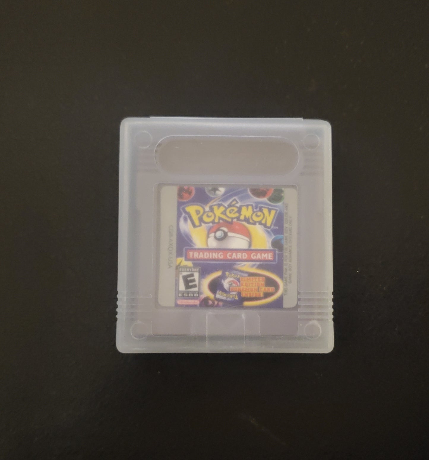 Pokemon Trading Card Game 1 Gameboy Color GBC Video Game Catridge 2000