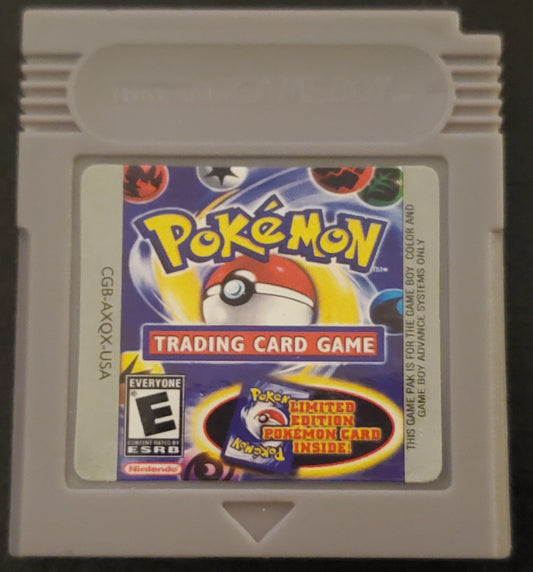 Pokemon Trading Card Game 1 Gameboy Color GBC Video Game Catridge 2000