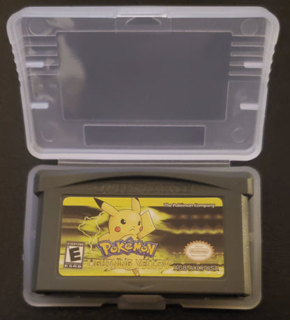 Pokemon Lightning Yellow GBA Pokemon ROM Hack Game Boy Advance