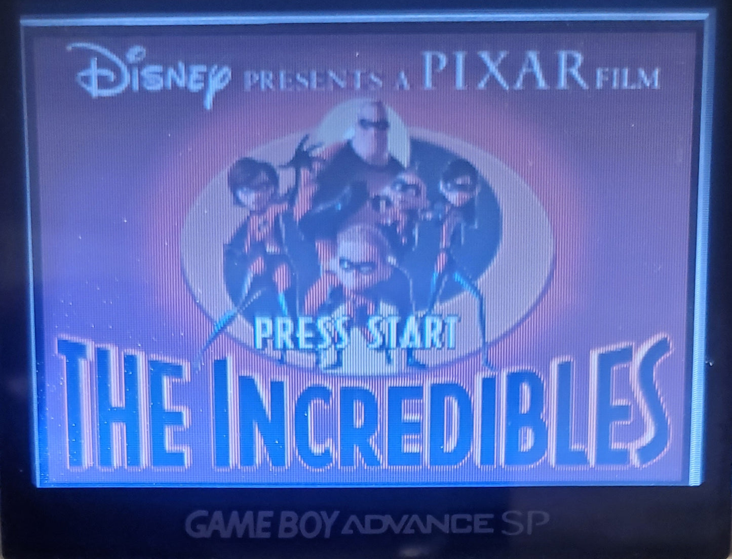 The Incredibles and Finding Nemo GBA Video Game Boy Advance 2007