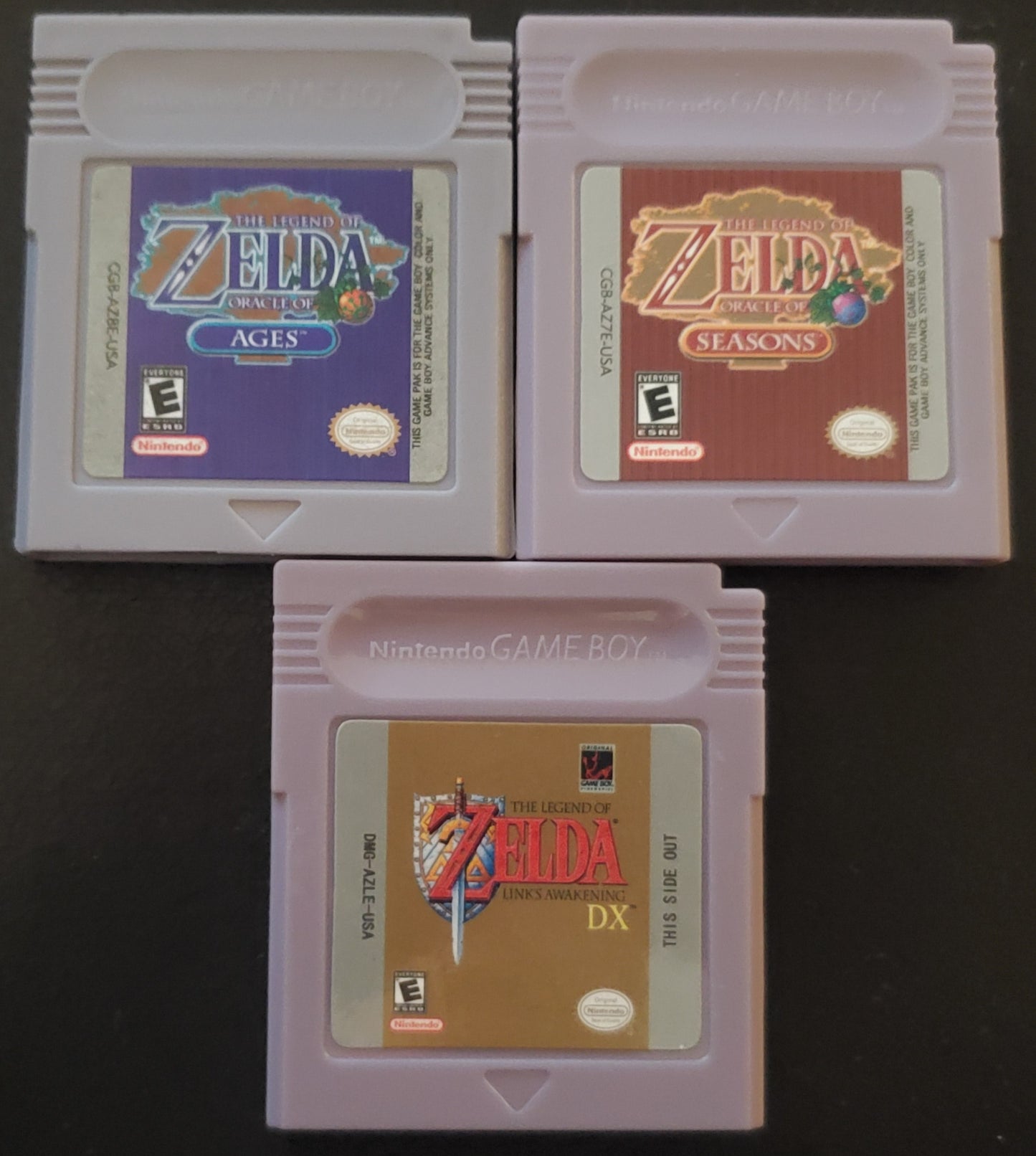 GBC Video Game Cartridge Collection Nintendo Gameboy Color