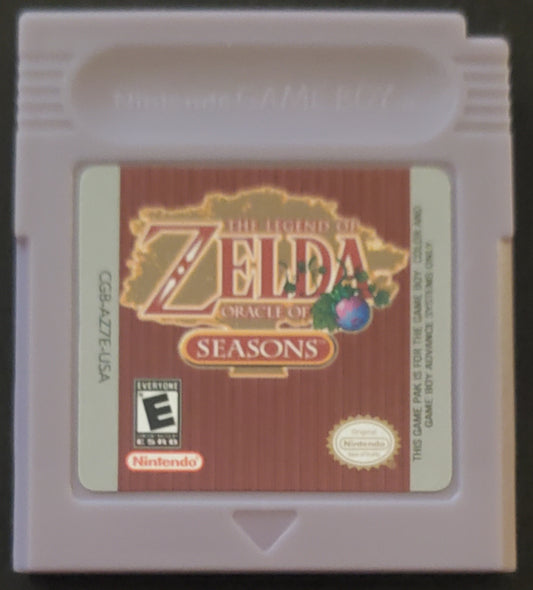 Legend of Zelda Oracle of Seasons GBC Video Game Boy Color