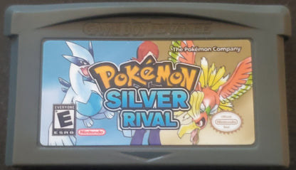 Pokemon Silver Rival GBA ROM Hack Video Game Boy Advance