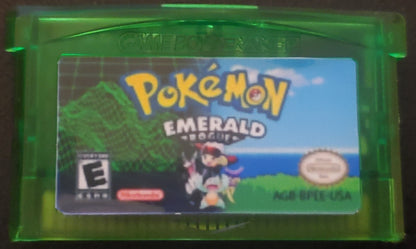 Pokemon ROM Hacks GBA Video Game Cartridges Custom Gameboy Advance