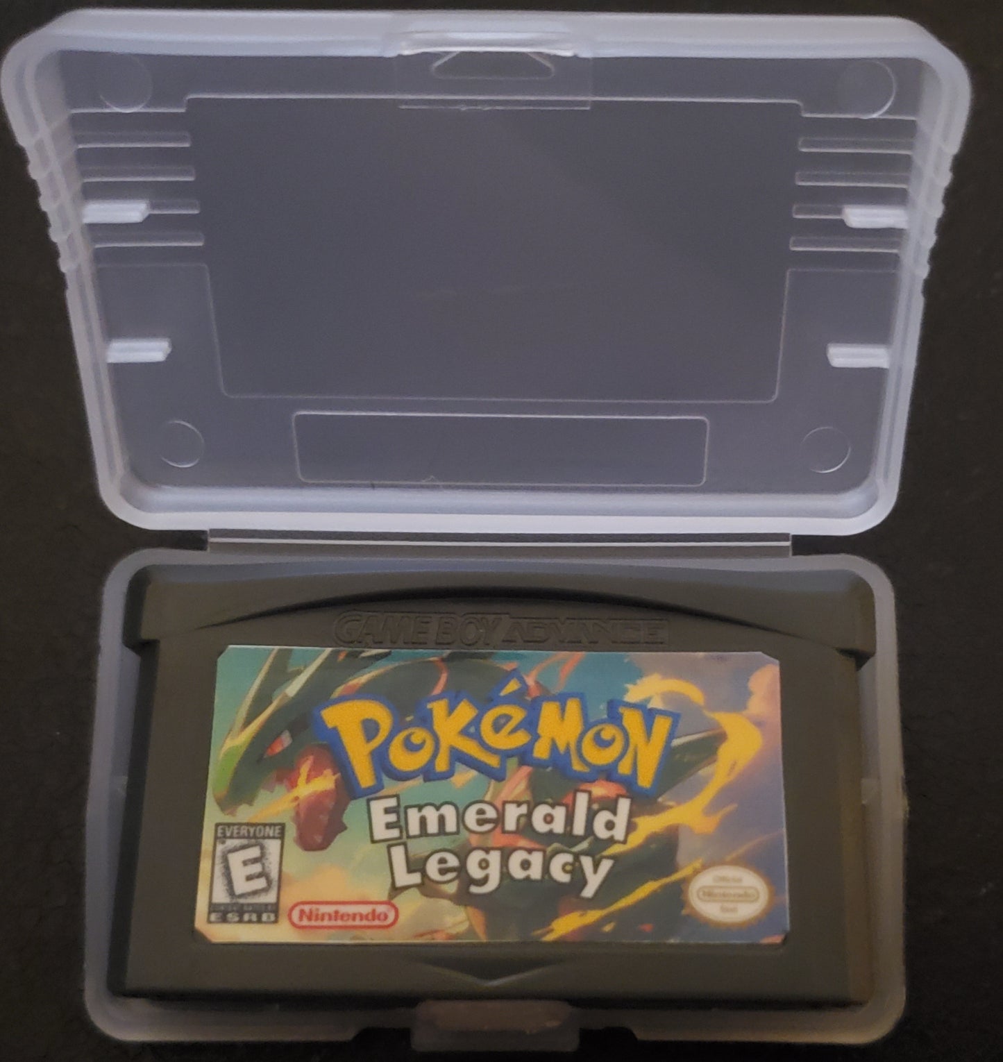 Pokemon Emerald Legacy GBA Pokemon ROM Hack Video Game Boy Advance