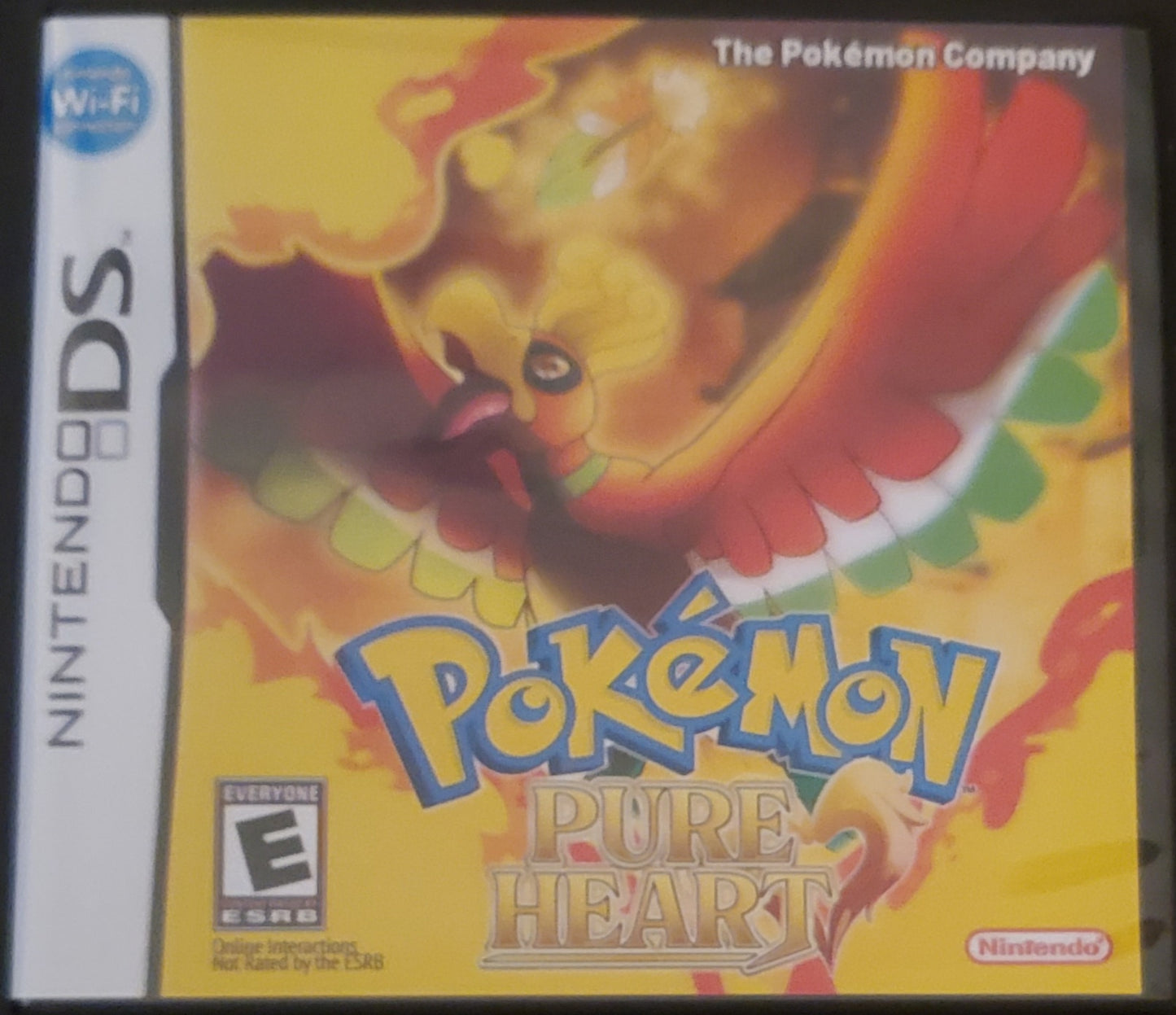 Pokemon Pure Heart Nintendo DS Custom ROM Hack Video Game Cartridge