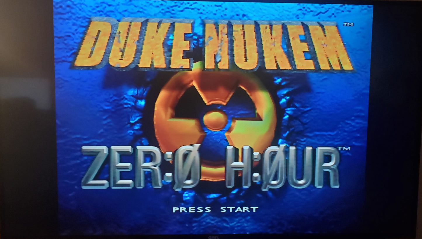 Duke Nukem Zero Hour N64 Nintendo 64 Video Game Cartridge 1999
