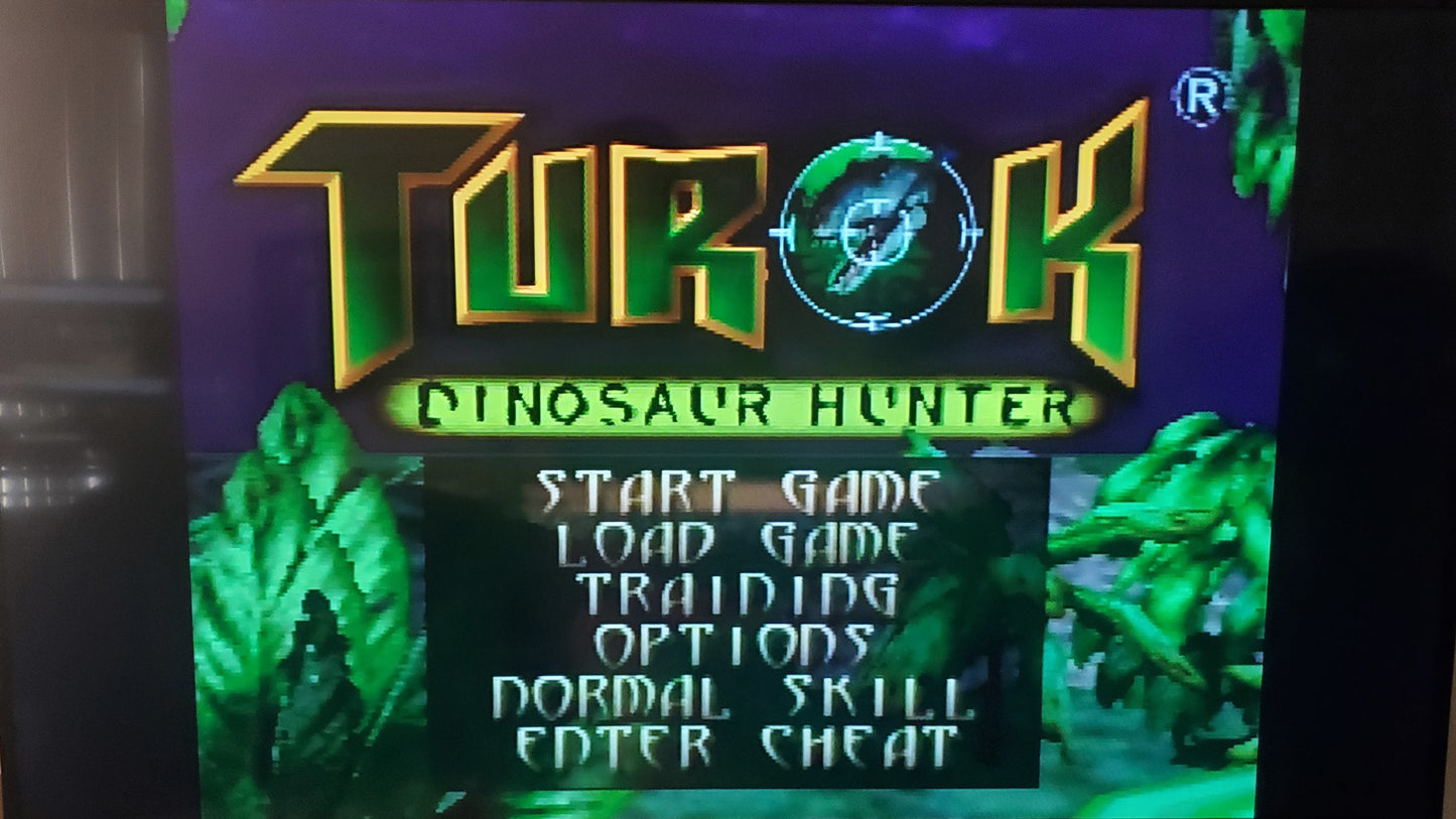 Turok 1 Dinousar Hunter N64 Nintendo 64 Video Game Cartridge 1997