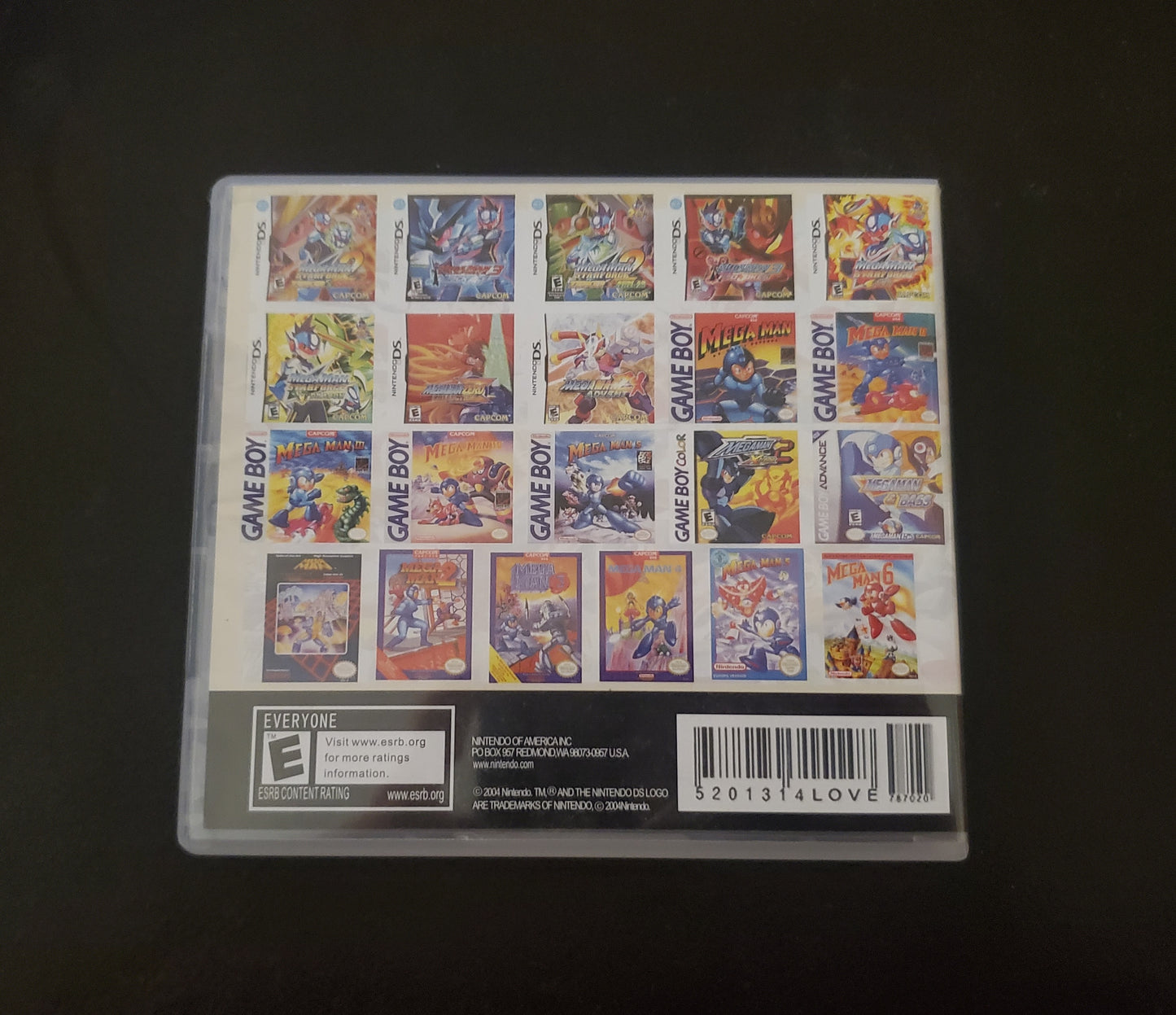 Mega Man Legacy Collection NDS Video Game Nintendo DS with Box 39 in 1