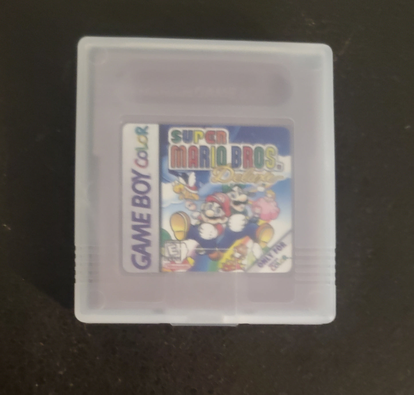 Super Mario Bros Deluxe GBC Video Game Catridge Gameboy Color