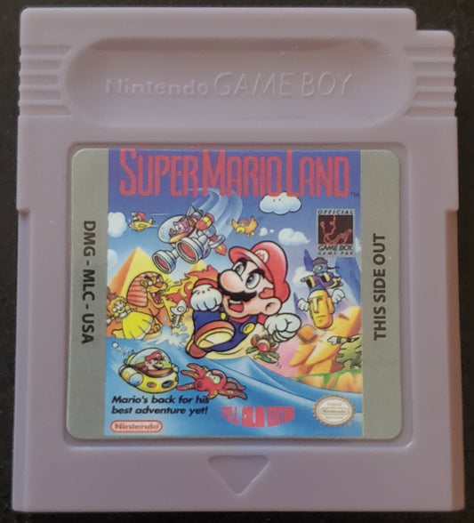Super Mario Land GB Video Game Catridge Gameboy 1989
