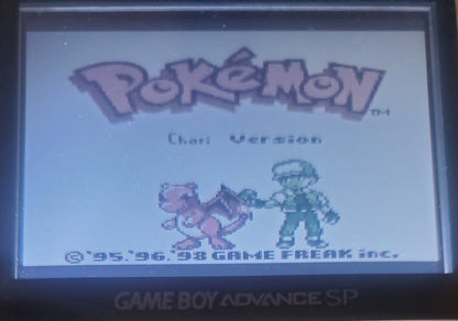 Pokemon Chari Version GBC Video Game Gameboy Color ROM Hack