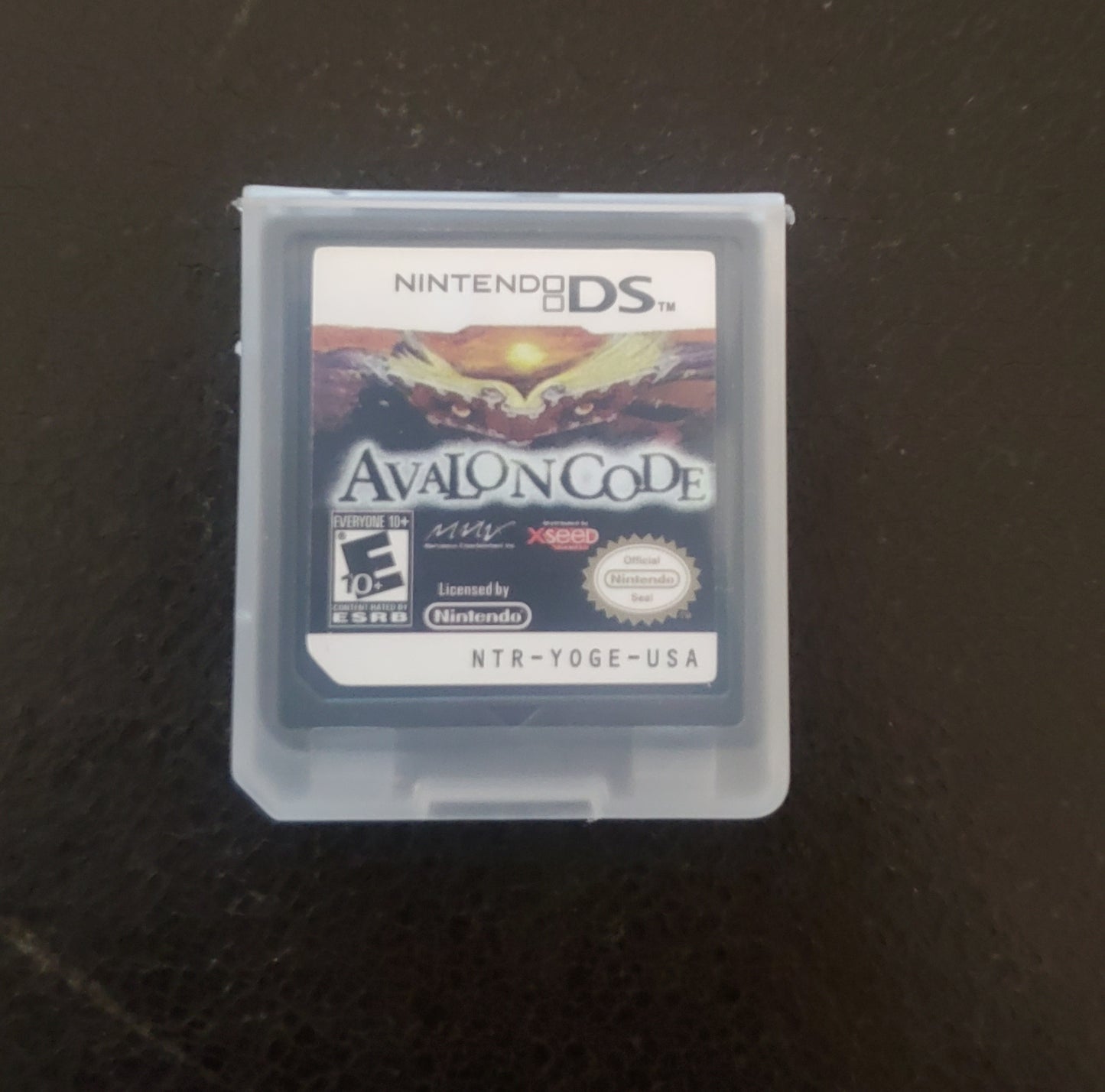 Avalon Code DS NDS Video Game Cartridge Nintendo DS 2009