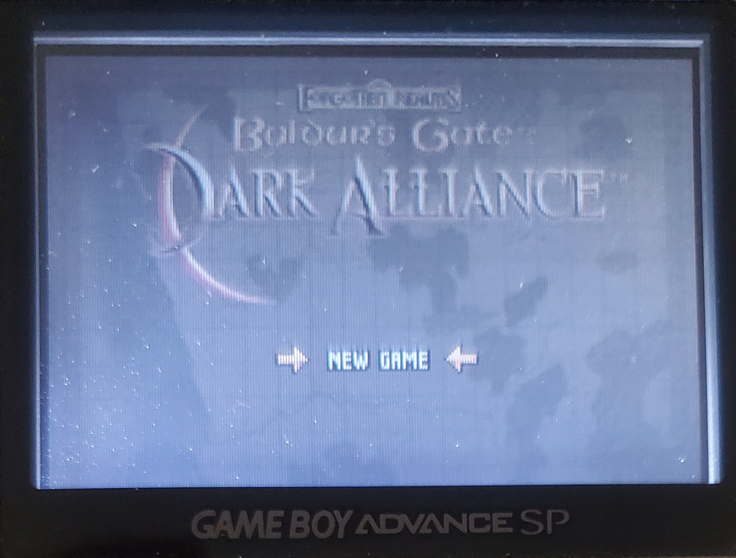 Baldur's Gate Dark Alliance GBA Video Game Boy Advance 2004 Nintendo