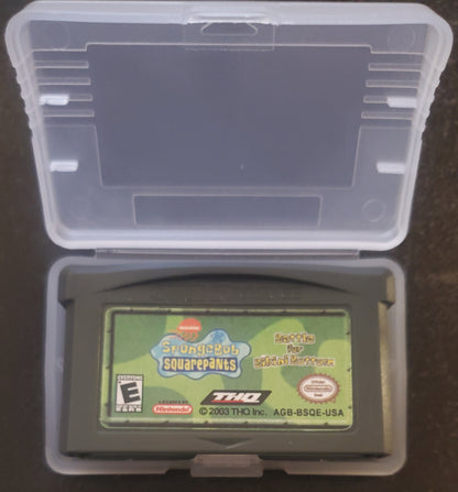 SpongeBob SquarePants Battle Bikini Bottom GBA Video Game Boy Advance