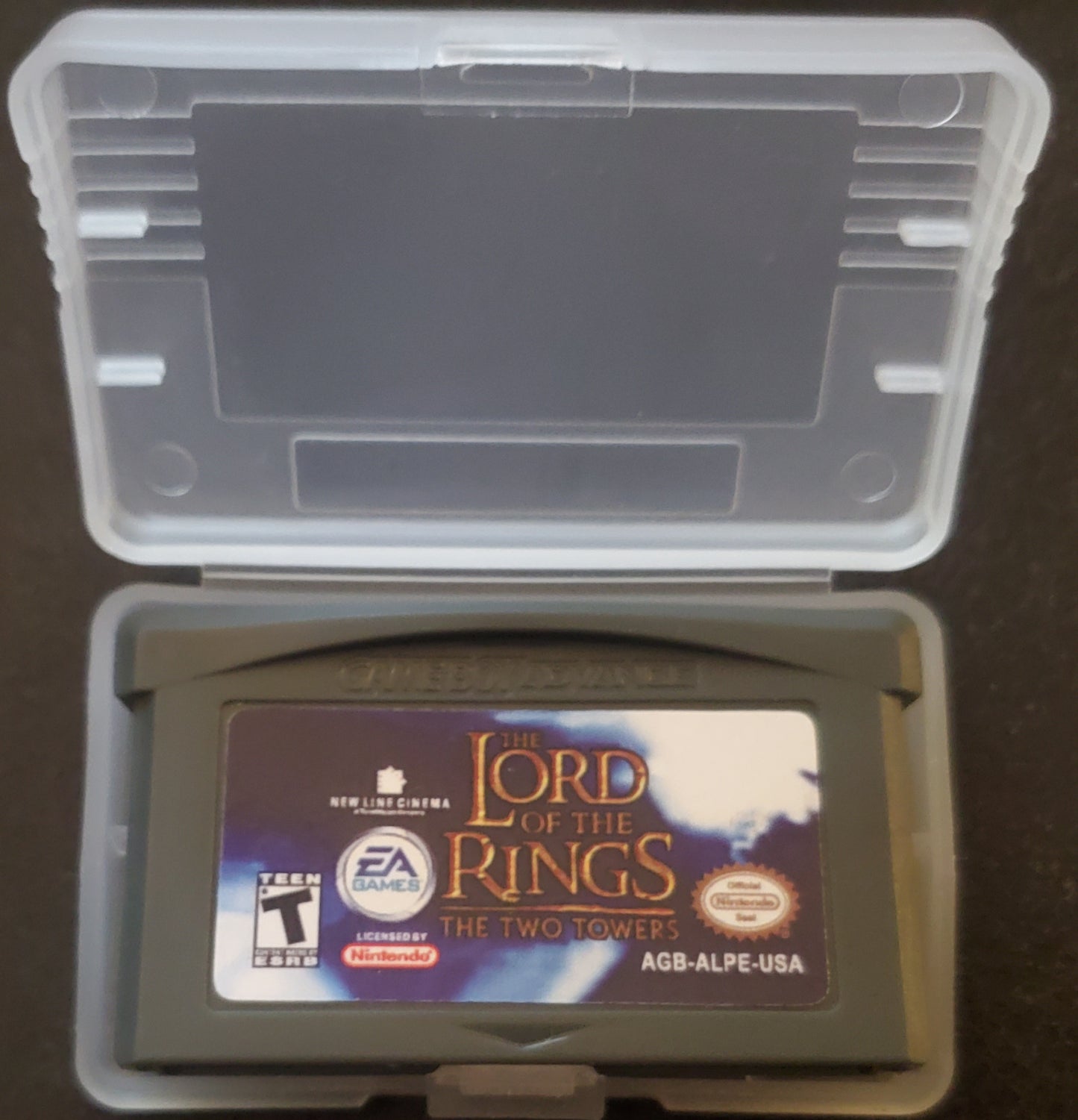 Lord of the Rings The Two Towers GBA Video Game Boy Advance 2002