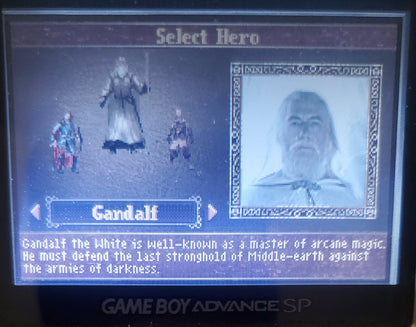 Lord of the Rings The Return of the King GBA Video Game Boy Advance 2003 EUR
