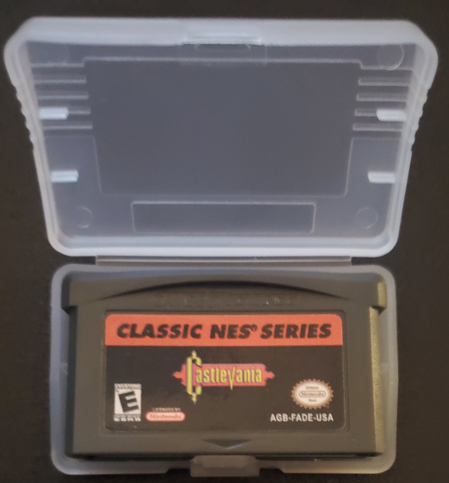 Castlevania Classc NES Series GBA Video Game Boy Advance 2004 Nintendo