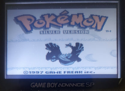 Pokemon Silver 97 Reforged GBC Video Game Gameboy Color ROM Hack