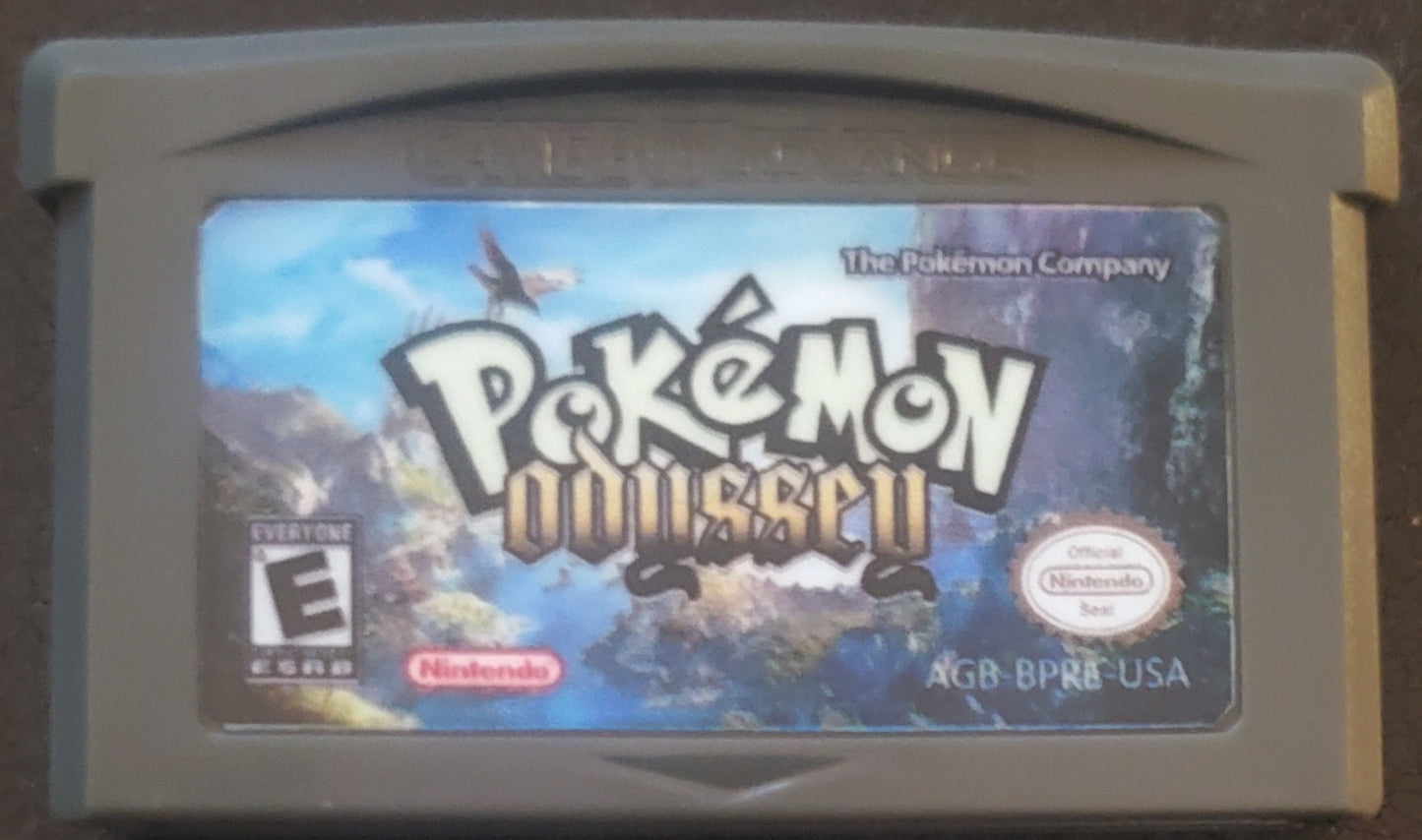 Pokemon ROM Hacks GBA Video Game Cartridges Custom Gameboy Advance