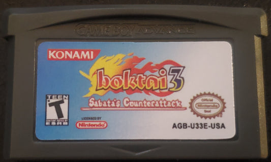 Boktai 3: Sabata's Counterattack GBA Video Game Boy Advance 2005