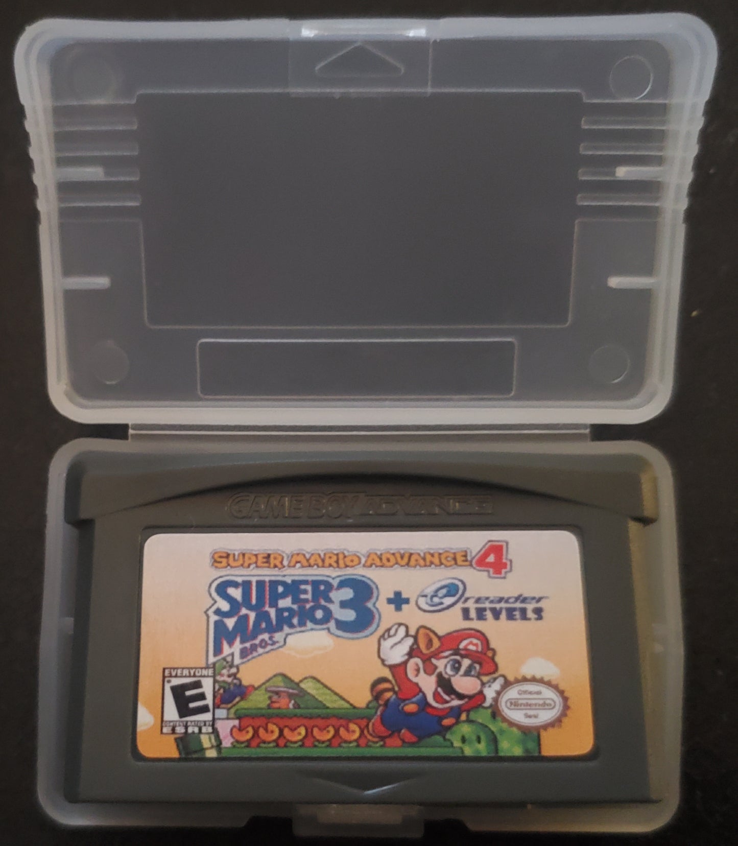Super Mario Bros 3 and E-Reader Levels GBA Video Game Boy Advance