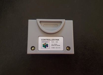 Controller Pak Memory Card Nintendo 64 N64 Save Games