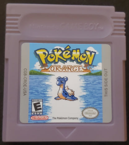 GBC Pokemon ROM Hack Video Game Cartridge Game Boy Color