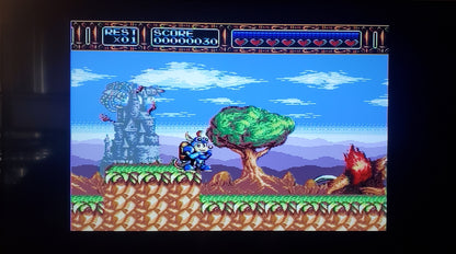 Rocket Knight Adventures Sega Genesis Mega Drive Video Game Cartridge