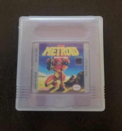Metroid 2 The Return of Samus Gameboy GB Video Game Catridge 1991