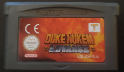 Duke Nukem Advance GBA Video Game Cartridge Game Boy Advance 2002