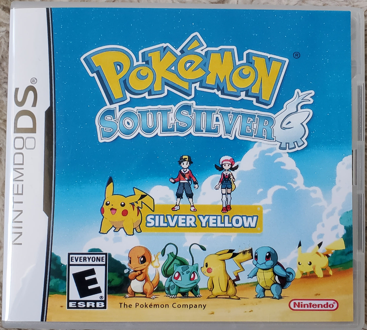 Nintendo DS Video Game Cartridge Collection NDS Pokemon
