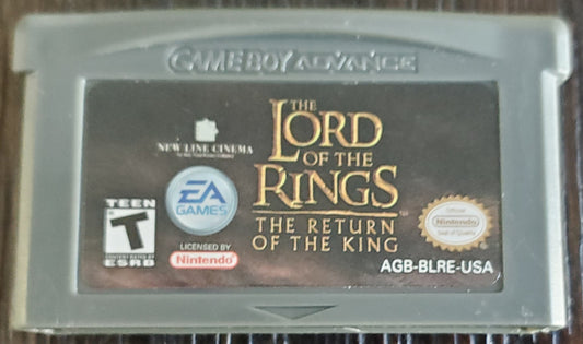 Lord of the Rings The Return of the King GBA Video Game Boy Advance 2003