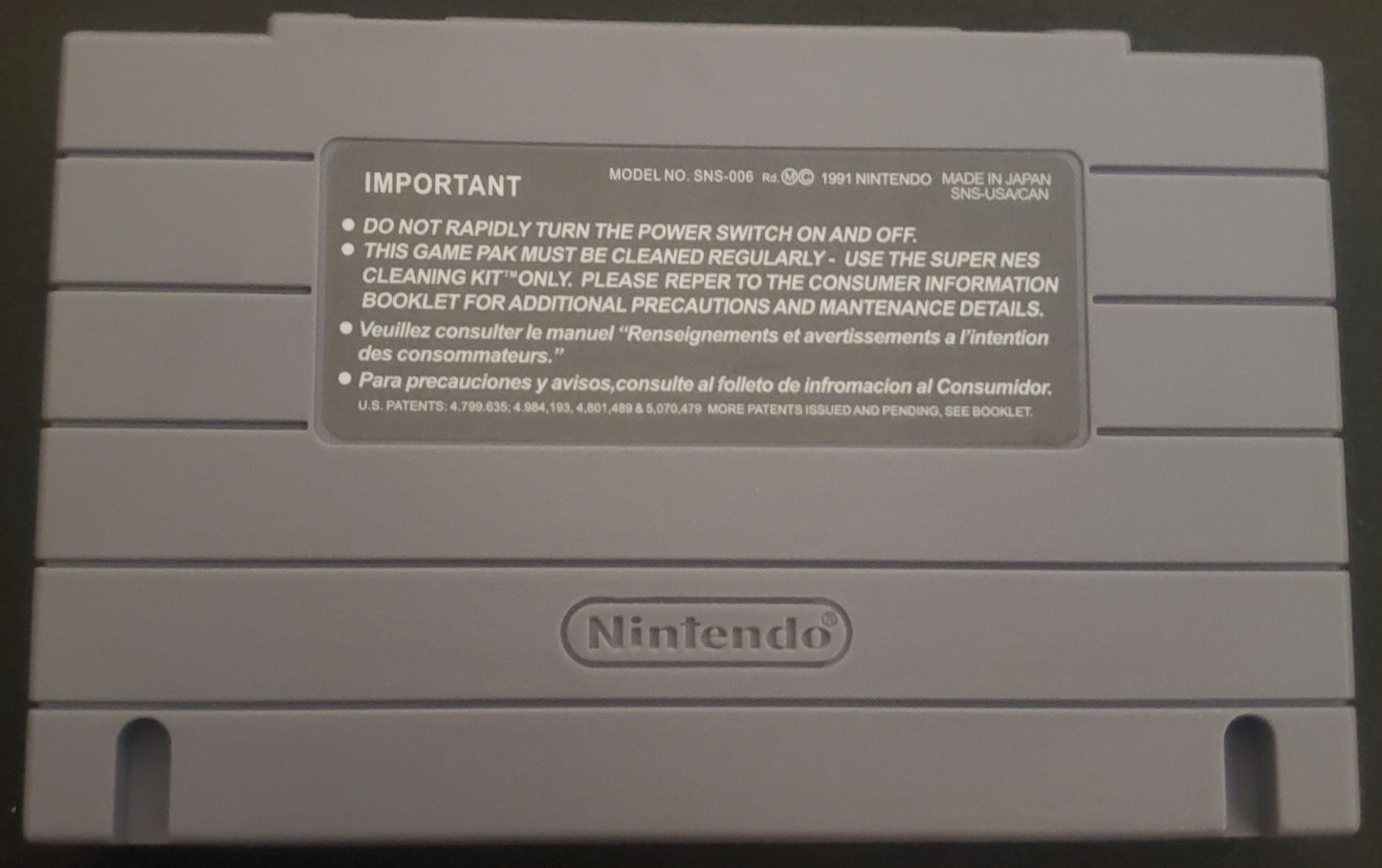 Final Fantasy 2 SNES Video Game Cartridge Super Nintendo 1991