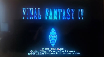 Final Fantasy 4 SNES Video Game Cartridge Super Nintendo 1991