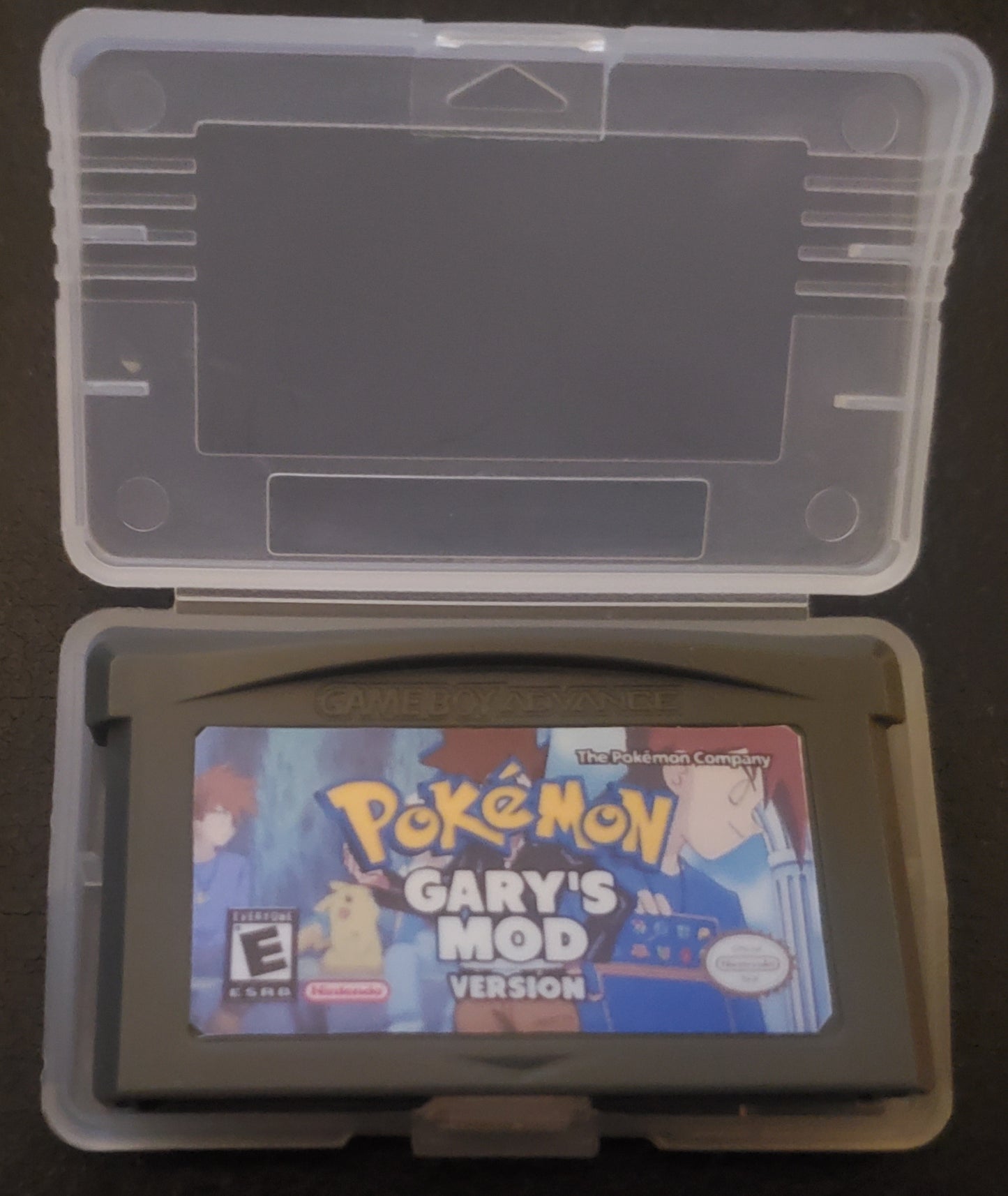 Pokemon Gary's Mod GBA ROM Hack Video Game Boy Advance