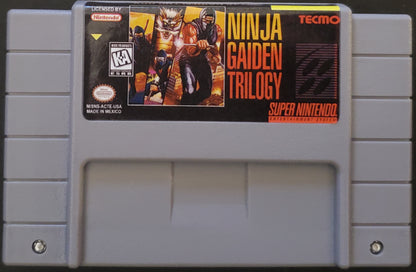 Ninja Gaiden Trilogy SNES Video Game Cartridge Super Nintendo