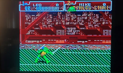 TMNT 4 Turtles in Time SNES Video Game Super Nintendo Ninja Turtles