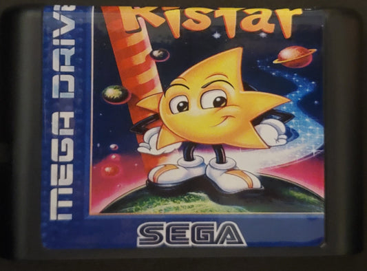 Ristar Sega Genesis Mega Drive Video Game Cartridge 1995