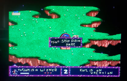 Toejam and Earl Sega Genesis Mega Drive Video Game Cartridge 1991