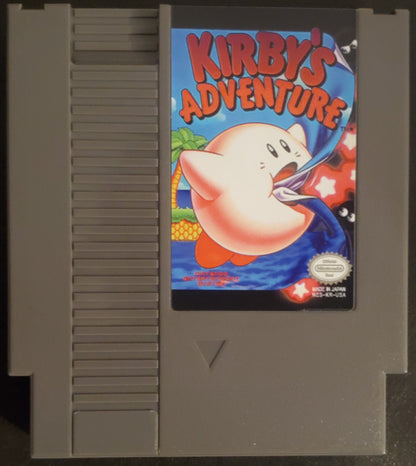 Kirby's Adventure NES Video Game Nintendo Entertainment System 1993