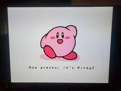 Kirby's Adventure NES Video Game Nintendo Entertainment System 1993
