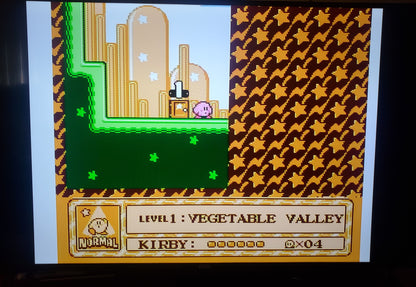 Kirby's Adventure NES Video Game Nintendo Entertainment System 1993