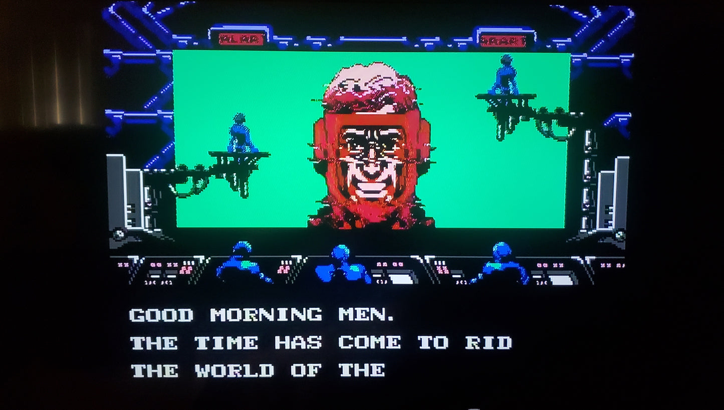 G.I. Joe American Hero NES Video Game Nintendo Entertainment System